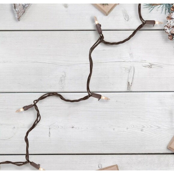 Real Living Solar LED String Lights Warm White 23 Feet Christmas Out… - Picture 4 of 12